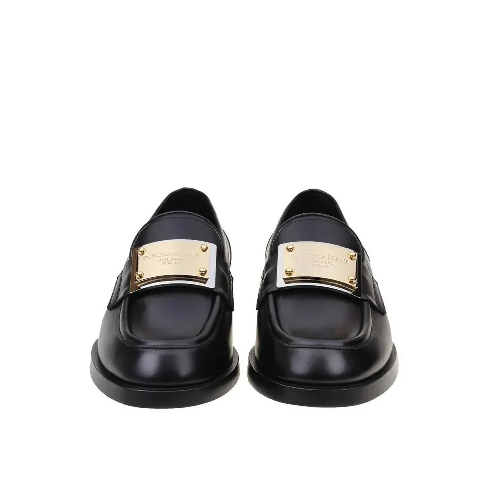 Dolce & Gabbana Dolce&Gabbana Leather Loafers - Picture 4 of 5